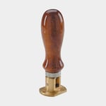 Savoretti Rattknopp Armando Folding Handle TMP, med universalfäste, vikbar, mahogny/mässing