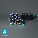 Nedis SmartLife Julelys | Party Lights | Wi-Fi | RGB | 48 LED's | 10.80 m | Android™ / IOS