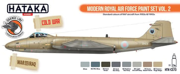 MODERN RAF PAINTS VOL.2 (to CANBERRA, HARRIER, TORNADO, METEOR ETC)#CS73 HATAKA