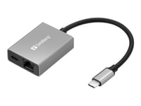 Sandberg - Nätverksadapter - Usb-C - Gigabit Ethernet