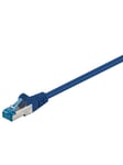CAT 6A patch cable S/FTP (PiMF) blue 7.5 m - LS