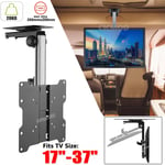 17-37 Inch TV Bracket Stand Ceiling Mount Tilt & Swivel for Motorhome Caravan RV