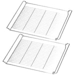 SPARES2GO HBBR71 Type Baking and Roasting Rack Shelf Compatible with Miele Oven (Pack of 2)