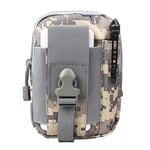 1PCS Men's Belt Bag Canvas Belt Bag Belt Mobile Phone Straight Foot Bag 6.8 Inch Mobile Phone Belt Bag (Color : B)