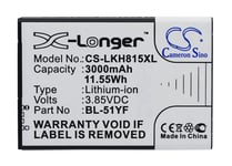 Batteri till SmartPhone, Mobil för LG G4, H815T, H818P m.fl.