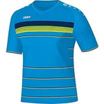 JAKO Champ KA Champ Ka Men's Jersey, Mens, Champ KA Jersey, 4203, Jako Blue/Navy/Neon Yellow, S