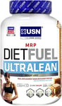 USN Diet Fuel UltraLean Banana Caramel 2KG: Meal Replacement Shake, Diet Protein