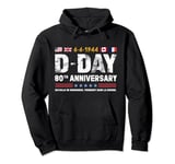 D-Day 2024 Battle of Normandy, turning in war Pullover Hoodie