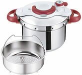 T-fal Pressure Cooker 6L IH enable 4-6 People One-Touch Open P4620769 NEW