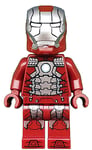 LEGO Super Heroes Iron Man Type 5 Armour Minifigure (Tony Stark Head) from 76125