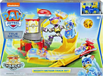 Paw Patrol Playset MIGHTY METEOR TRACK SET with Chase  packaging creased