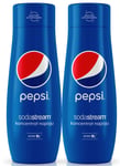 2 x Pepsi sodastream syrup 440ml
