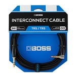 BOSS BCC-3-TRA – 3ft/1m length – Stage-Ready TRS Interconnect Cable for Footswitches, Expression Pedals, and Audio Connections