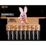 Duracell - Plus-AA CP16 Pile LR6 (aa) alcaline(s) 1.5 v 16 pc(s) Y071262