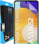 S.E pour Samsung Galaxy A52 / A53 Film Protection d'écran Antireflet - 2x Films en SET, Film protection Samsung A52 / A53 Mat comme alternative au anti-reflet Verre Trempé Samsung Galaxy A52 / A53