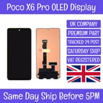 Xiaomi Poco X6 Pro 2311DRK48G 2311DRK48I OLED LCD Display Screen Digitizer