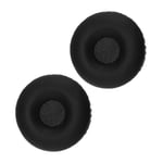 1 Pair Earphone Cover Ear Pads 70x70x18.5mm Fit for JBL Synchros E40 Black