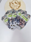 5 Packs 7th Heaven Charcoal Easy Peel-Off Face Mask Cleansing and Detoxifying