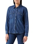 Levi's Women's Iconic Western Shirt, Air Space 2, XS