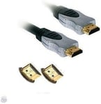 10m Metal Gold Plated HDMI Lead Cable