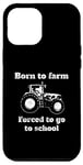 Coque pour iPhone 12 Pro Max Paysan Agriculteur Tracteur Agriculture Enfants Cadeaux