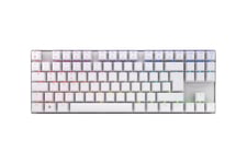 CHERRY MX 8.2 TKL - tangentbord - 1 ms latens - tysk - vit Inmatningsenhet
