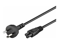 Microconnect - Strömkabel - Dk Edb (Hane) Till Iec 60320 C5 - 3 M - Svart