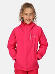 Regatta Junior Girls Calderdale II Waterproof Shell Jacket - Pink, Pink, Size 9-10 Years, Women