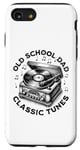 iPhone SE (2020) / 7 / 8 Old School Dad Father's Day Vinyl Records Player Retro Gifts Case