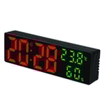 Digital Väggklocka Elektronisk LED-Klocka 2 2