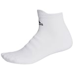 GENUINE Adidas No Show Low Cut Socks White 1 Pair XL Size - NEW SEALED UK STOCK