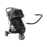 Baby Jogger City Mini® GT2 & City Elite® 2 Strollers Single Belly Bar & Weather Shield