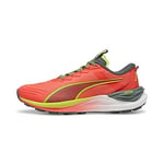 Puma Women Electrify Nitro 3 Tr Wns Road Running Shoes, Active Red-Mineral Gray-Lime Pow, 42.5 EU