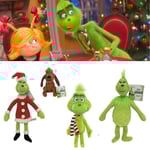 Ny het sällsynt jul Grinch plyschdocka mjuk leksak fylld nallebjörn Xmas present[HK] Christmas Grinch