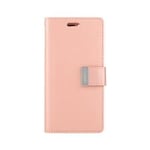 Apple Rich Diary Wallet Case for iPhone 13 Pro Max Rose Gold
