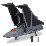 STAR WARS Micro Galaxy Squadron HAVOC MARAUDER - 7-Inch Starship Class Vehicle with 1-Inch WRECKER and OMEGA Micro Figure Accessories