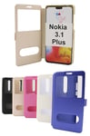 Flipcase Nokia 3.1 Plus (Svart)