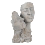 Skulptur Grå 20,5 x 12,5 x 29,5 cm
