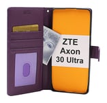 billigamobilskydd.se New Standcase Wallet ZTE Axon 30 Ultra 5G (Lila) 40964