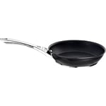 Circulon Infinite Non Stick Frying Pan 25cm - Induction Frying Pan with Stainless Steel Handles, Oven & Dishwasher Safe Skillet, Durable Cookware, Black