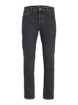 JACK & JONES Mens Denim Jeans, Mike Original, Comfor Fit, Classic Five Pocket Style, Black Denim (UK, Waist & Inseam, 34, 34, Black)