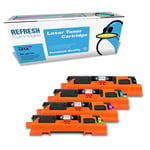 Refresh Cartridges  Value Pack 121A BK/C/M/Y Toners Compatible With HP Printers