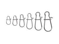 Berkley Fusion19 Finesse Snap beteslås stl. #0 [8 kg] silver 25-pack