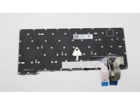 Sunrex - Ersättningstangentbord För Bärbar Dator - Engelska - Europa - Svart - För Thinkpad L14 Gen 3  P14s Gen 3  T14 Gen 3