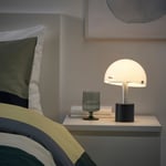 IKEA IKEA NÖDMAST LED portabel lampa, batteridriven, vit/svart, 26 cm, cm 26 cm