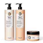 Maria Nila Head & Hair Heal Shampoo + Conditioner 1000ml & Masque 250ml