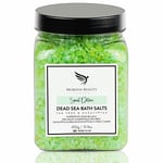 Aromatherapy Dead Sea Bath Salts - Tea Tree + Eucalyptus Oils Made In UK 450g