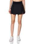 NIKE DX1421-010 W NK DF CLB SKRT SHORT Sports skirt Women's BLACK/WHITE Size M
