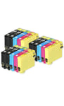 15 Ink Cartridges XL (Set+Bk) to replace Epson 603XL Starfish non-OEM/Compatible