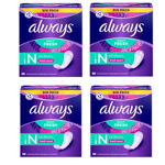 Always Dailies Fresh and Protect Normal Fresh Panty Liners 56 x 4 Pack